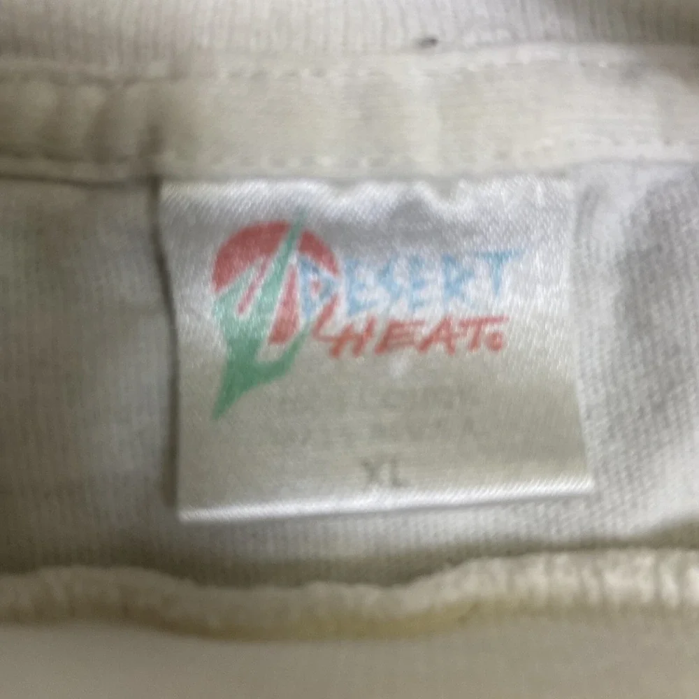 Vtg Maui Christmas‎ White Embroidered Single Stitch Holiday T Shirt Size XL